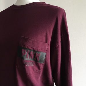 Pink Top Ling Sleeve Tee